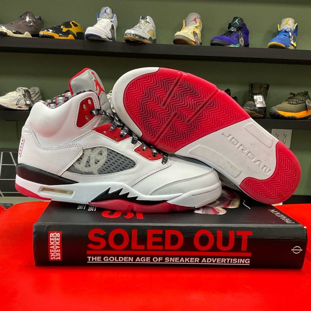 AIR JORDAN 5 RETRO QUAI 54 SZ 10 USED NO BOX